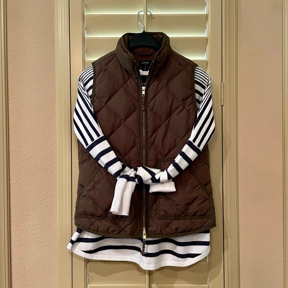 J Crew puffer vest